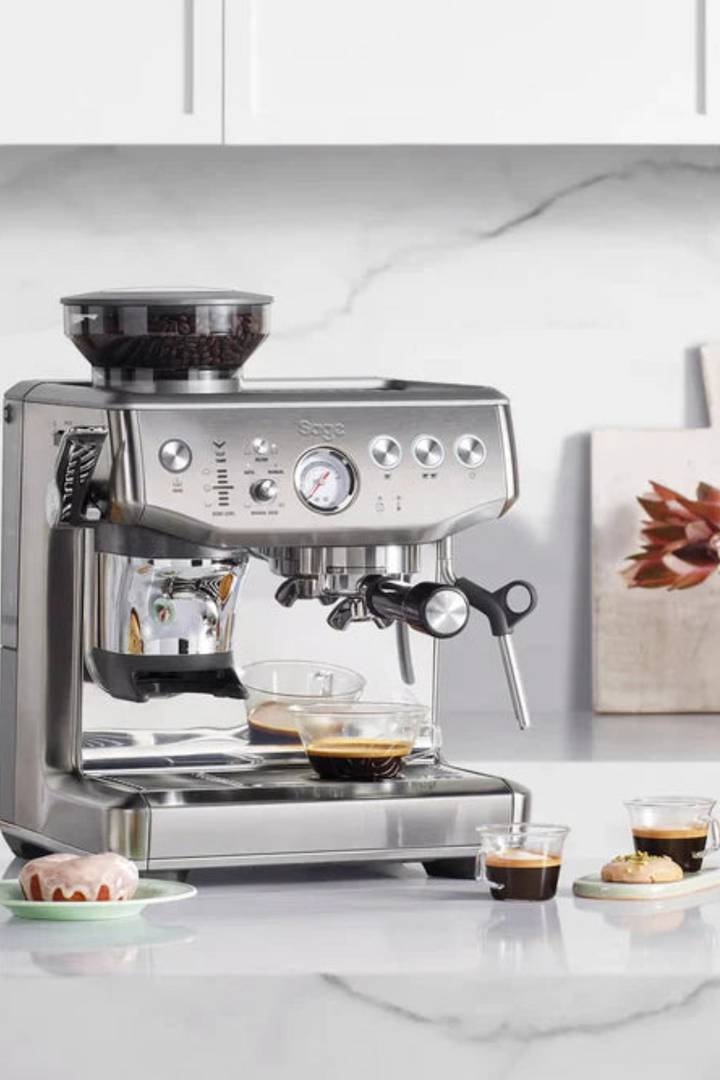 Sage Barista Express Impress Espresso Machine - Stainless Steel