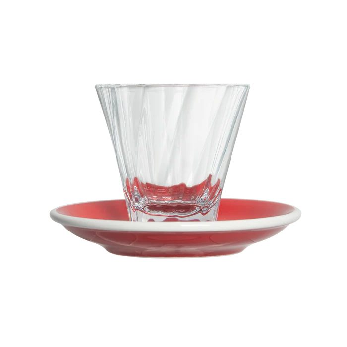 Loveramics Urban Glass Twisted Cappuccino Glass - 180ml