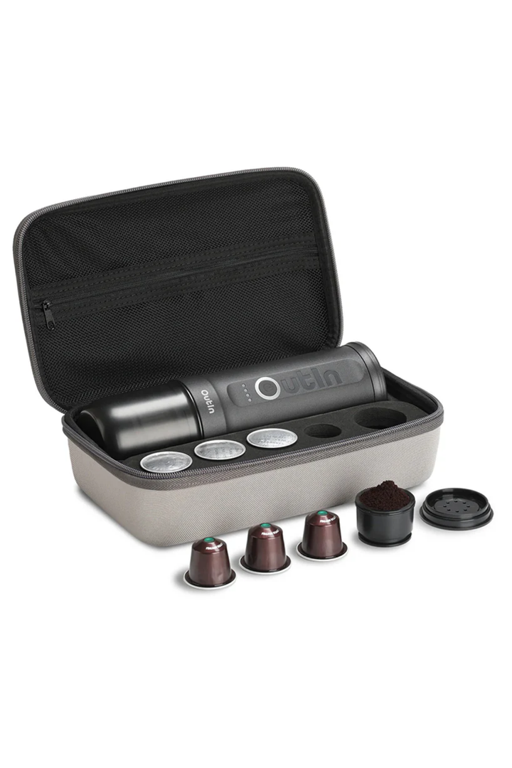 OutIn Traveler Nano Portable Espresso Machine Gift Set - Space Grey