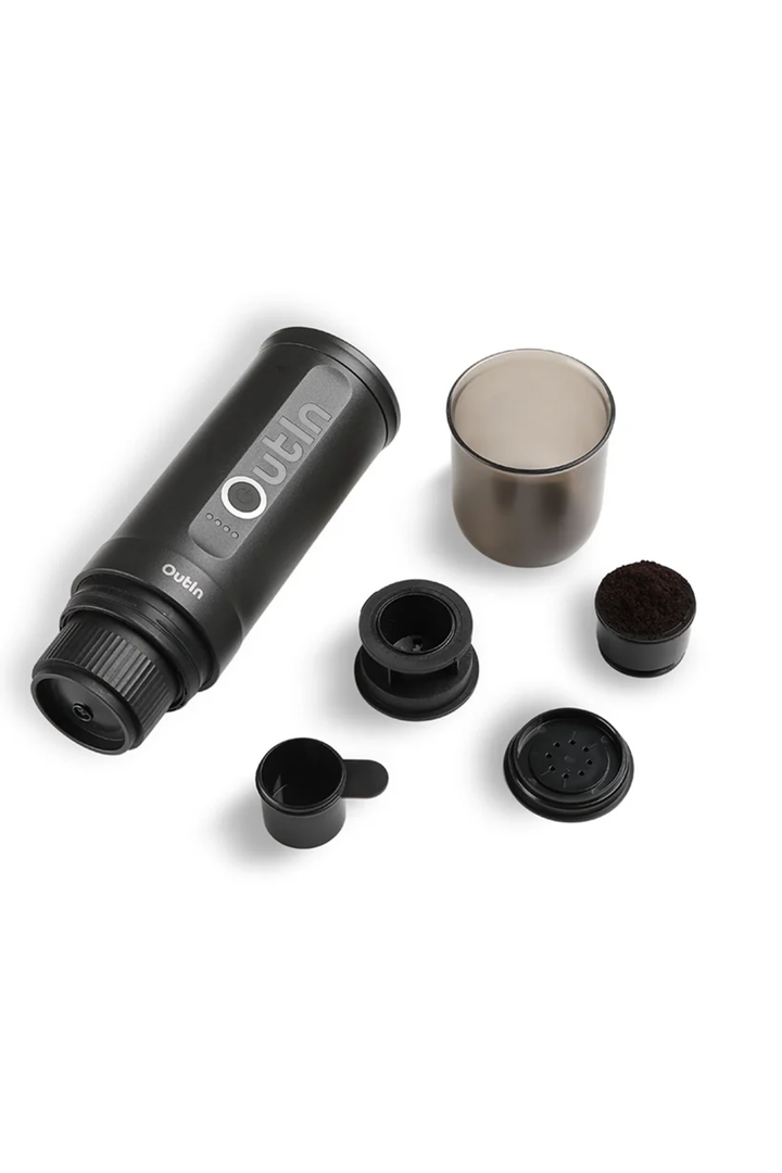 OutIn Traveler Nano Portable Espresso Machine Gift Set - Space Grey