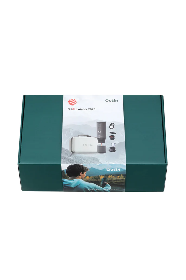 OutIn Traveler Nano Portable Espresso Machine Gift Set - Space Grey