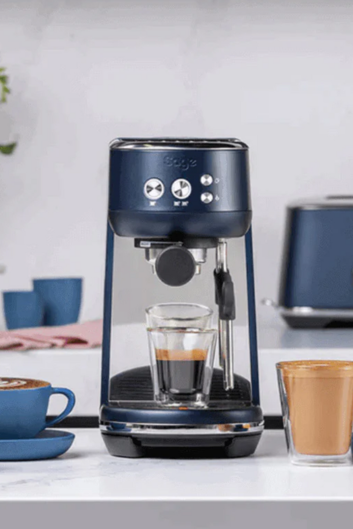 Sage The Bambino Espresso Machine - Damson Blue