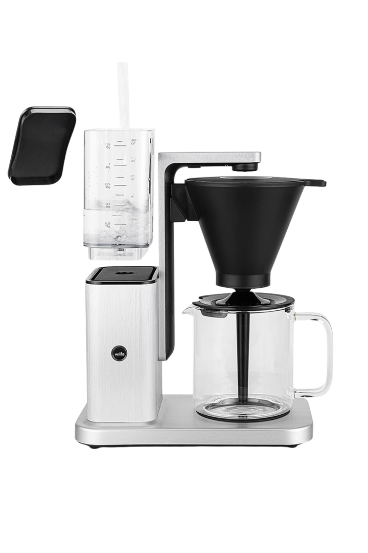 Wilfa Zense Alux Coffee Maker - Brushed Aluminium