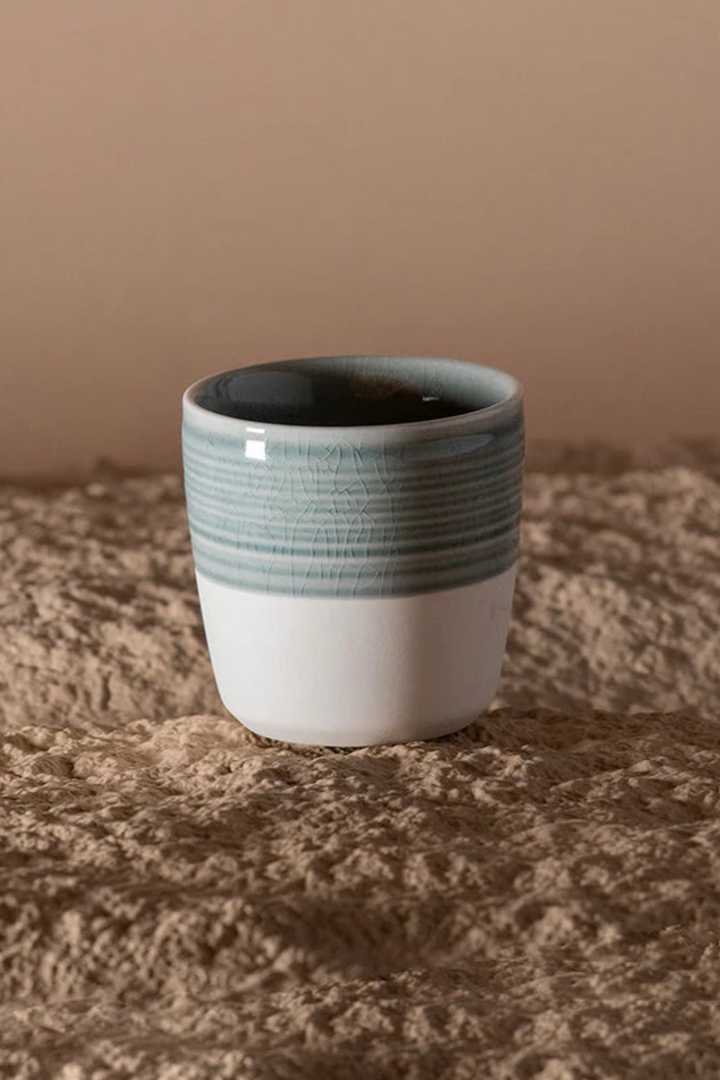 Loveramics Dale Harris Champions Signature Crackle Glaze Cappuccino Cup - 200ml