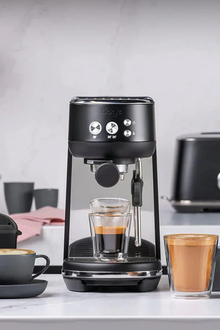 Sage The Bambino Espresso Machine - Black Truffle