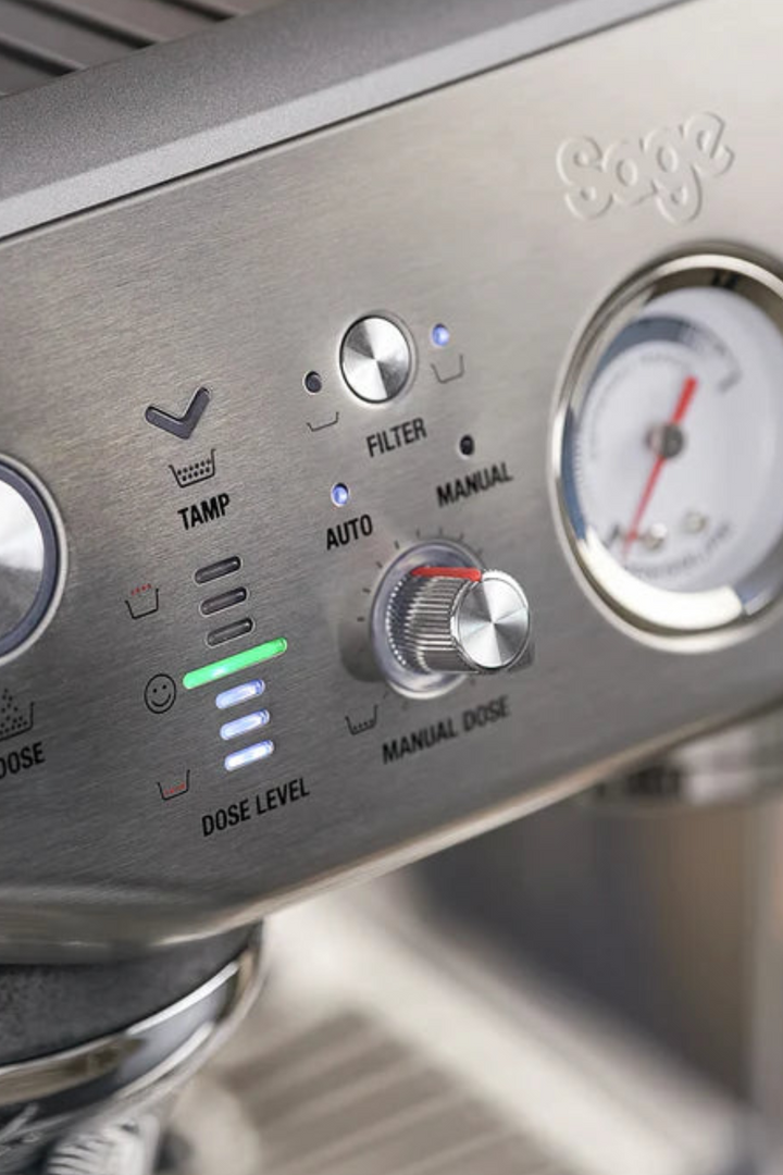 Sage Barista Express Impress Espresso Machine - Stainless Steel