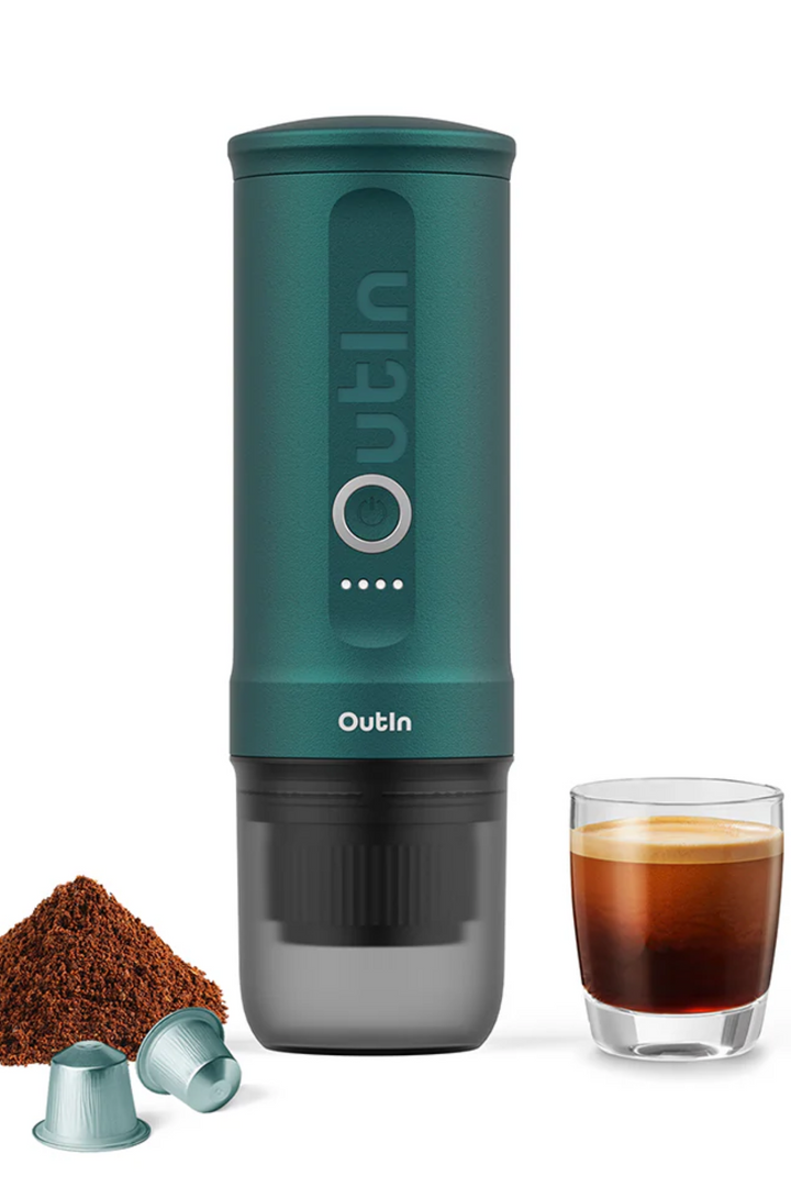 OutIn Nano Portable Espresso Machine - OutIn Teal