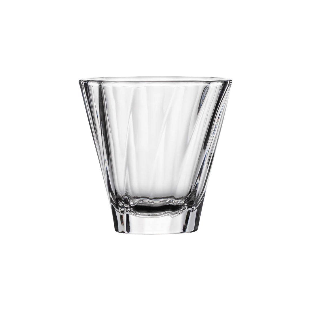 Loveramics Urban Glass Twisted Cappuccino Glass - 180ml