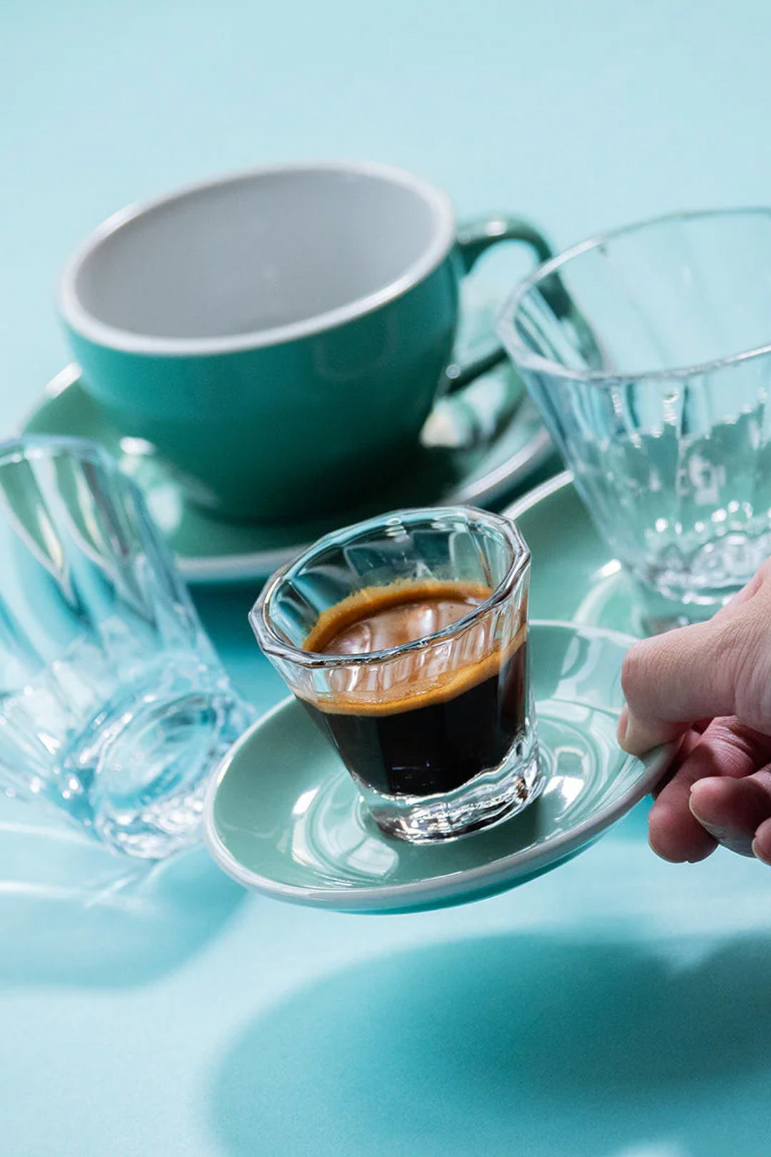 Loveramics Urban Glass Twisted Cortado Glass - 120ml
